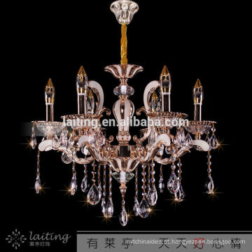 lustre de cristal moderno